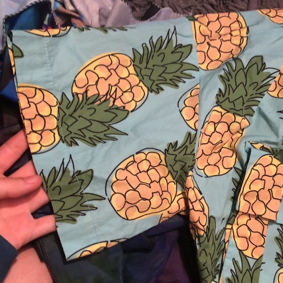 Zara Pineapple cropped tee, US XS, scrunch up back, collared tee - Picture 4 of 6